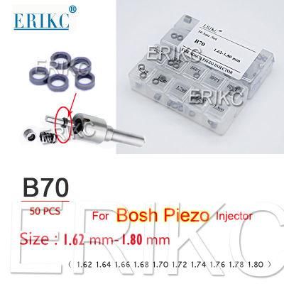 Erikc Common Rail Piezo Injector Adjusting Shim Kit B70 E1023502 Piezo Injector Nozzle Shim Washer Size 1.62 mm-1.80 mm