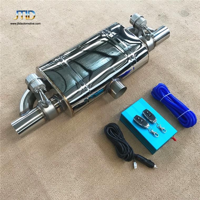 Car Exhaust Pipe Vacuum Pump Variable Valve Mufflers Remote Control Stainless Steel Universal Exhaust Muffler