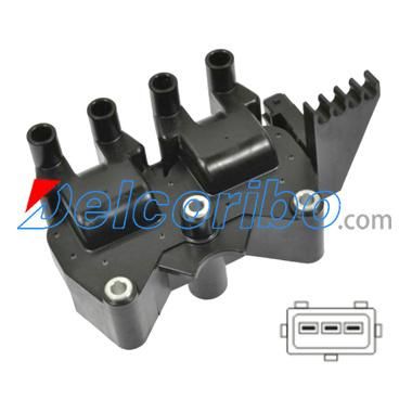 for FIAT 46446039, 46472440, 46480361, 7789346 Ignition Coils