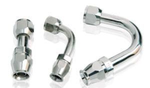 Stainless Steel Air Conditioner Inline Fittings with No Charge Port AC Fittings