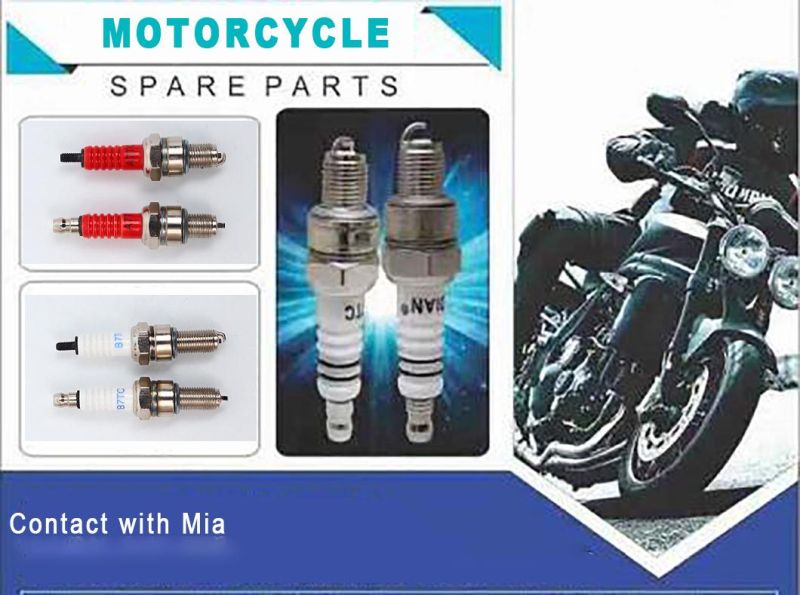 High Performance 3-Electrode Motorcycle Spark Plug A7tc for 50cc-150cc ATV