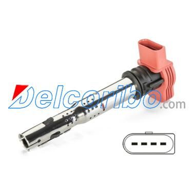 Ignition Coil 06D905115 06D905115A 06c905115b for Audi