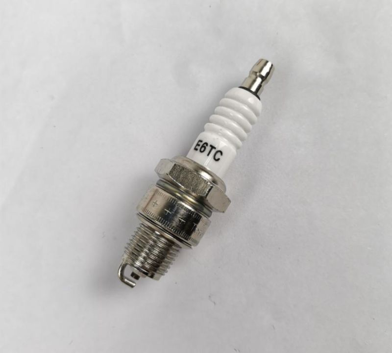 Best Quality Spark Plug Nickel Alloy E6tc Bp6HS Motorcycle Spark Plug