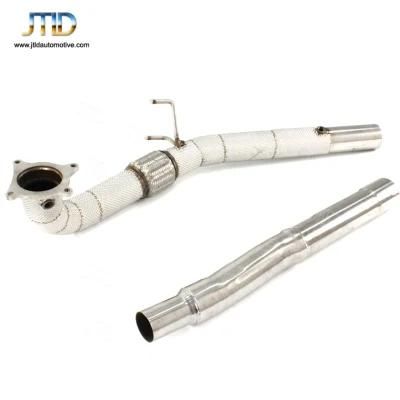 Quality Guaranteed 304 Ss Exhaust Downpipe for VW Golf 6r