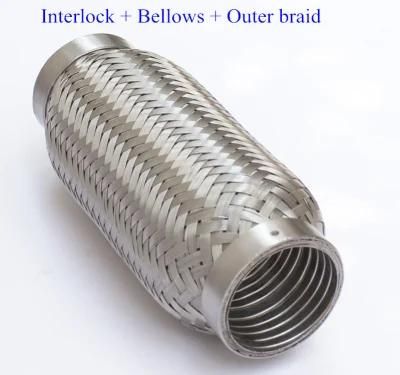 Exhaust Flexible Pipe with Interlock