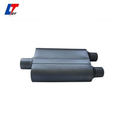 Aluminised Steel or Ss409 Universal Performance Car Chambered Muffler Center in/Dual out